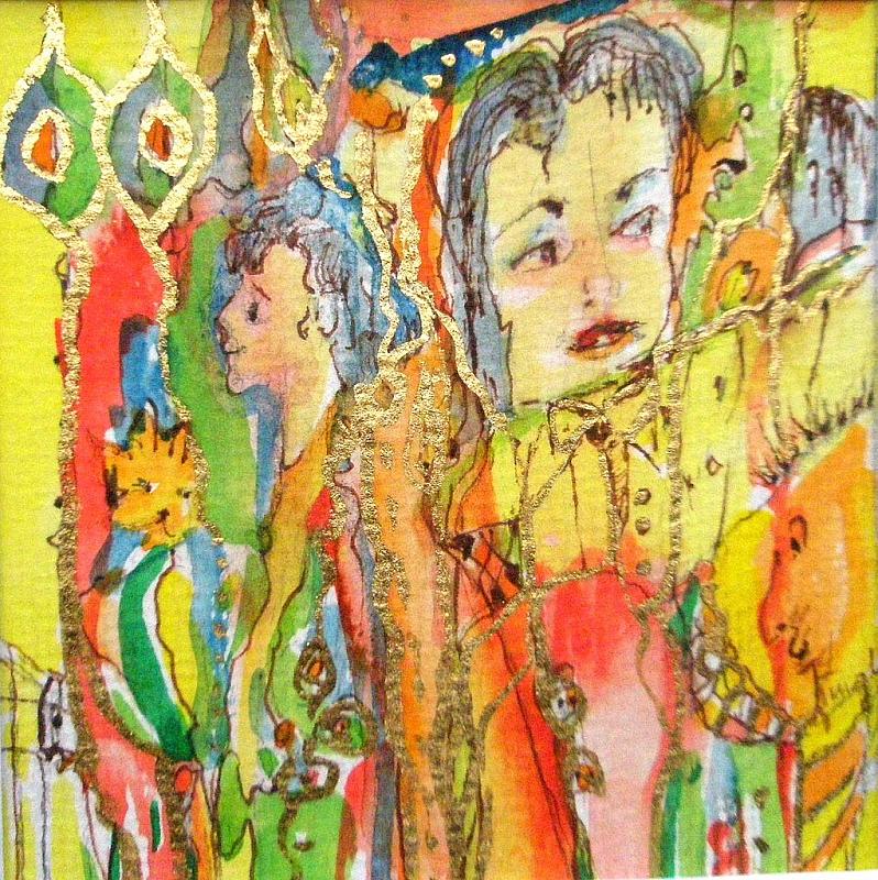 Begegnungen.JPG
Miniatur 10x10 cm
Aquarell + Blattgold