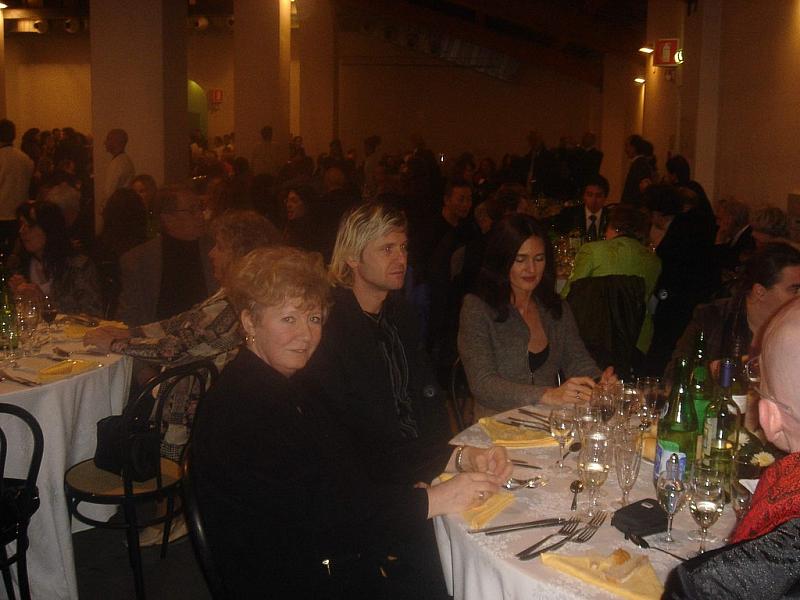 beim Galadinner mit Marion Rauter 