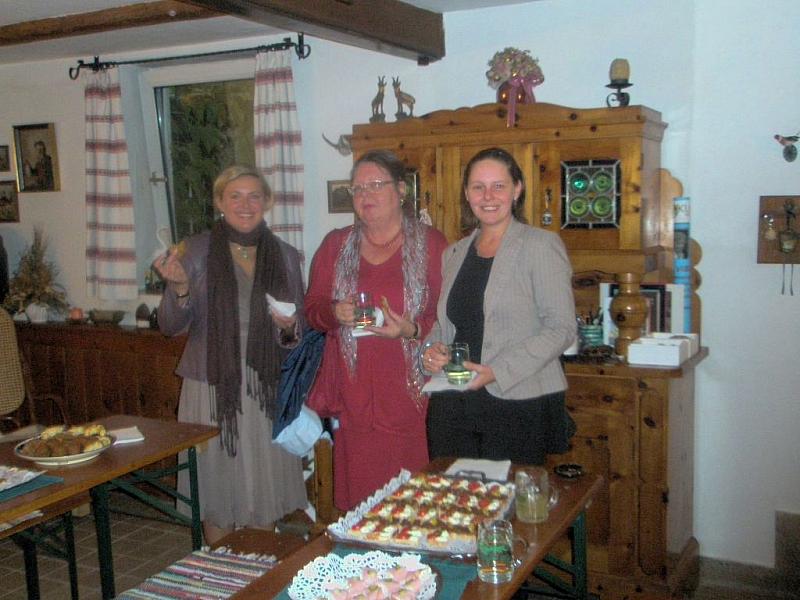 Sabine und Freundinnen