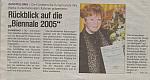 Bericht in den Niederösterrr.Nachrichten